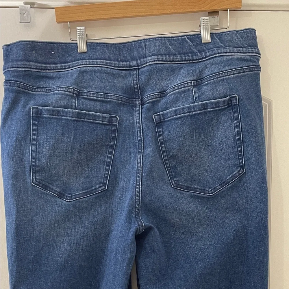 Lane Bryant Dark Blue Flare Jeans - Picture 3 of 7